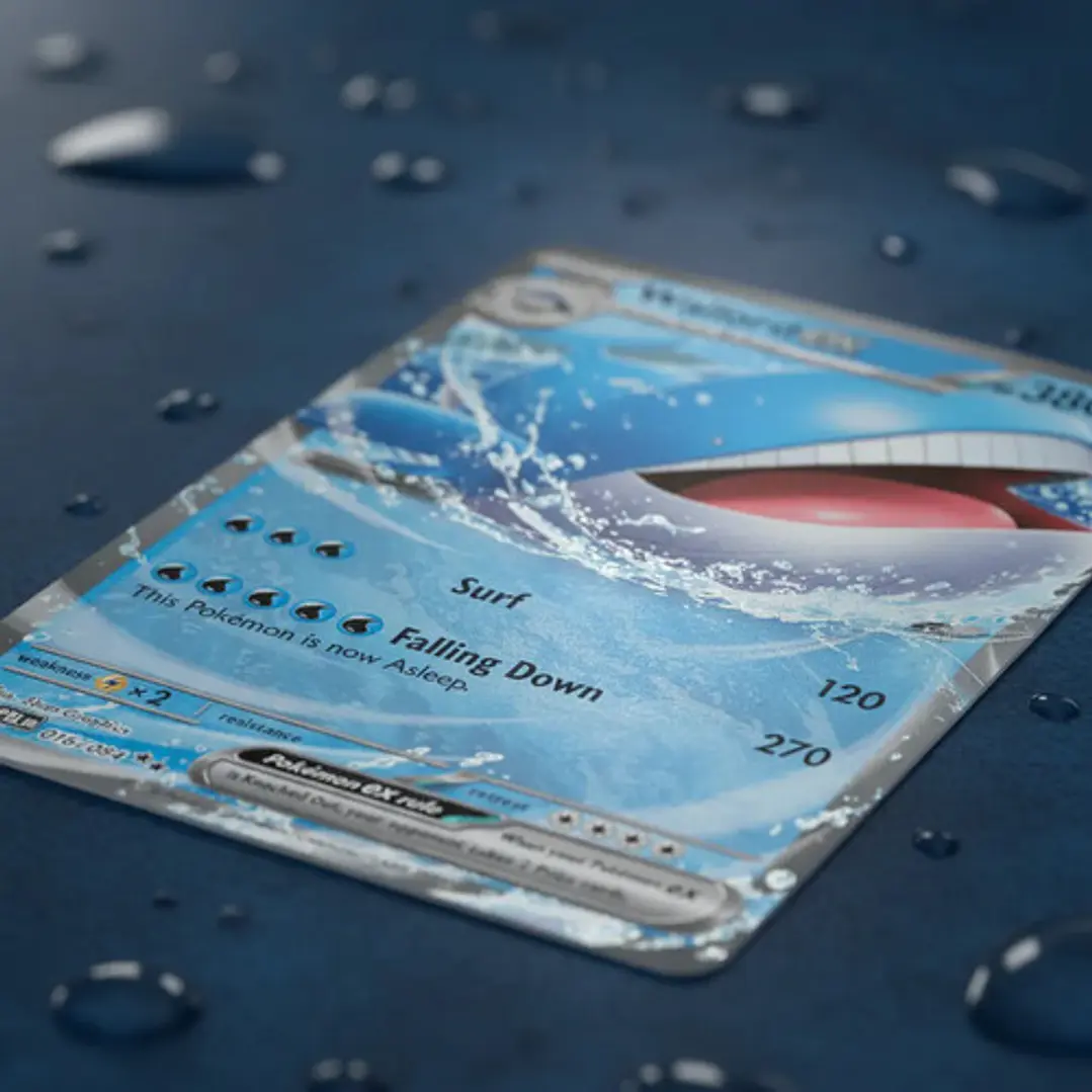 POKÉMON TCG WAILORD EX PBL 016/084 ME05 PITCH BLACK DOUBLE RARE INGLÉS 3