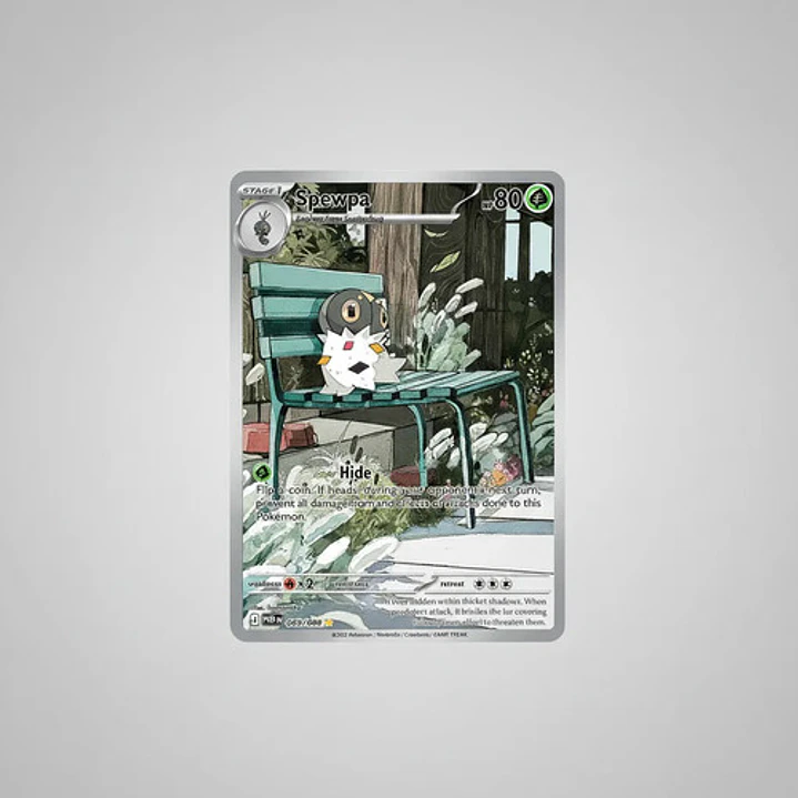 POKÉMON TCG SPEWPA POR 086/088 ME03 PERFECT ORDER ILLUSTRATION RARE INGLÉS 5
