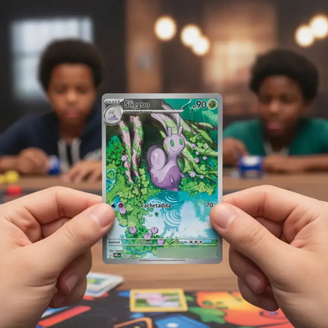 POKÉMON TCG SLIGGOO CRI 095/086 ME04 CHAOS RISING ILLUSTRATION RARE ESPAÑOL 3