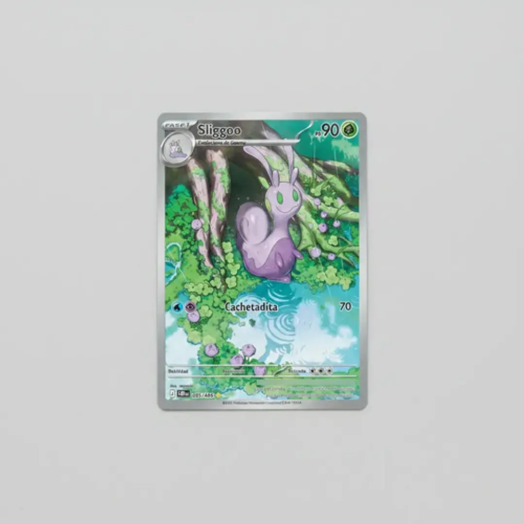 POKÉMON TCG SLIGGOO CRI 095/086 ME04 CHAOS RISING ILLUSTRATION RARE ESPAÑOL 5