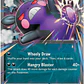POKÉMON TCG MORPEKO EX PBL 055/084 ME05 PITCH BLACK DOUBLE RARE INGLÉS - Miniatura 1