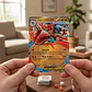Pokémon Tcg Mega Lucario Ex Meg En 077/132 Me01 Double Rare - Miniatura 3
