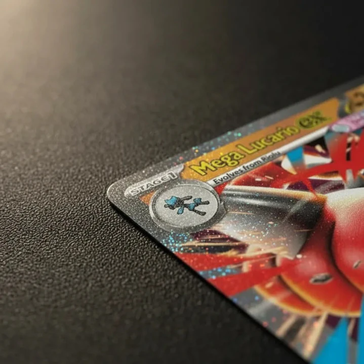 Pokémon Tcg Mega Lucario Ex Meg En 077/132 Me01 Double Rare 4