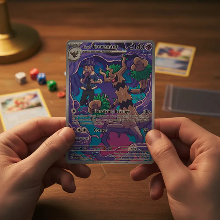 POKÉMON TCG HOP´S TREVENANT ASC 237/217 ME ILLUSTRATION RARE INGLÉS 3