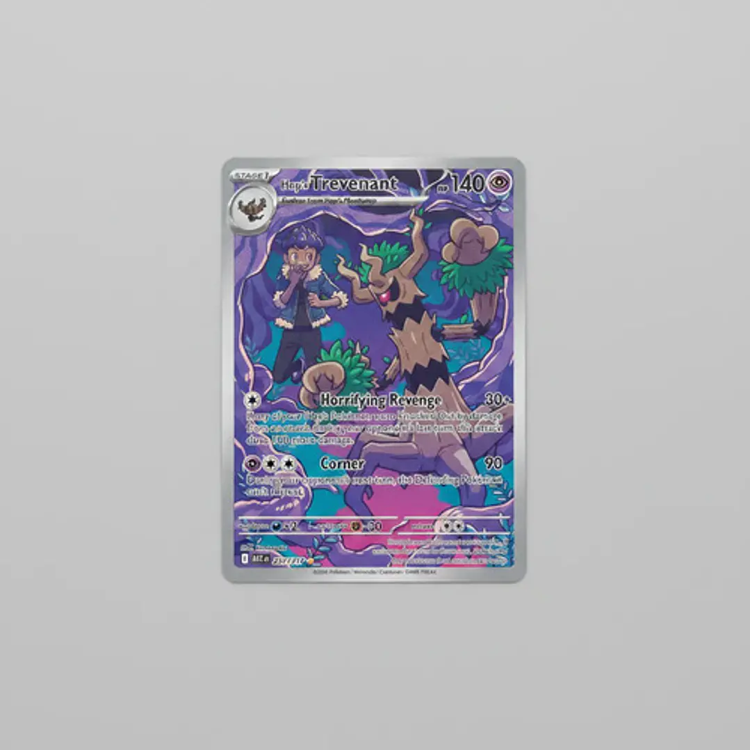POKÉMON TCG HOP´S TREVENANT ASC 237/217 ME ILLUSTRATION RARE INGLÉS 5