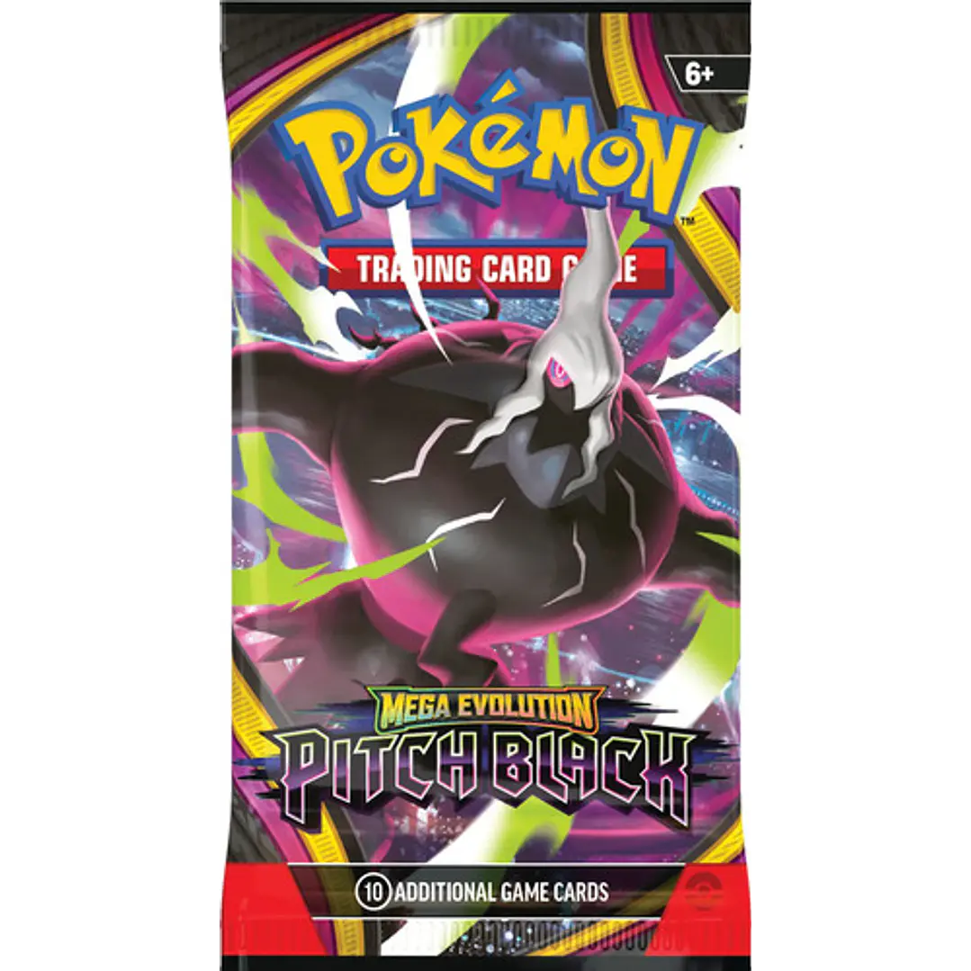 POKÉMON TCG MEGA EVOLUTION PITCH BLACK CHECKLANE BLISTER INGLES 5