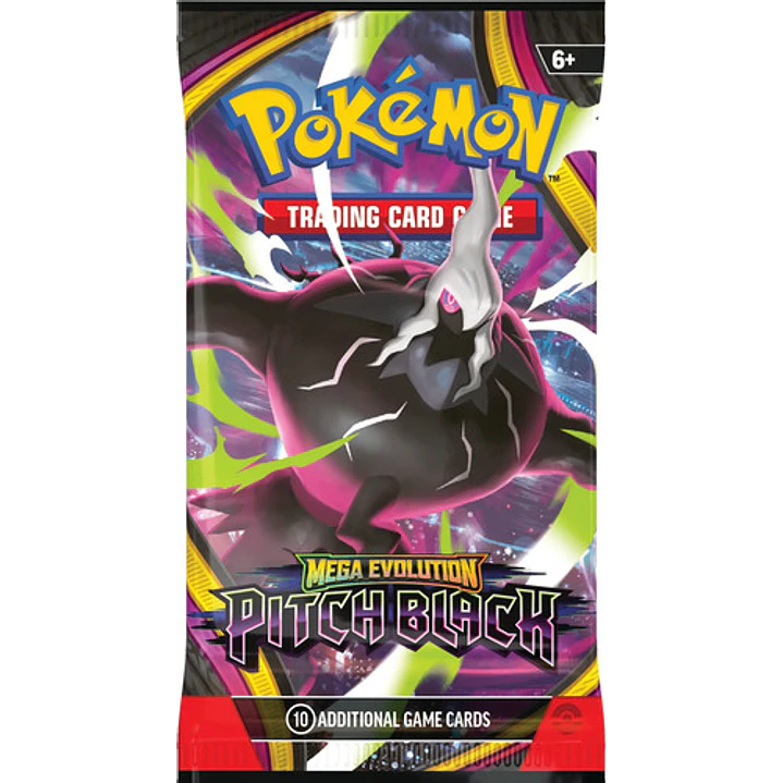POKÉMON TCG MEGA EVOLUTION PITCH BLACK CHECKLANE BLISTER INGLES 5