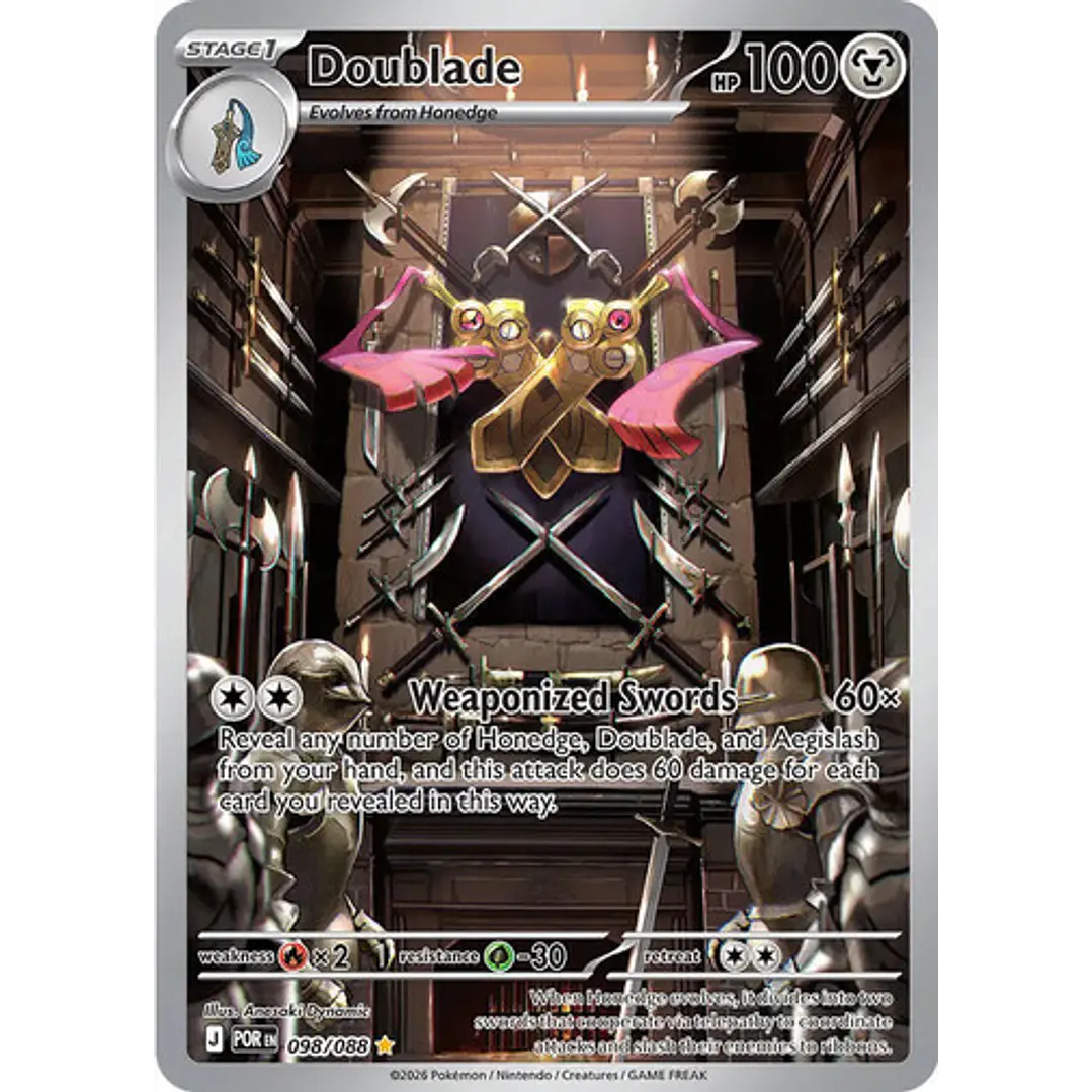 POKÉMON TCG DOUBLADE POR 103/088 ME03 PERFECT ORDER ILLUSTRATION RARE INGLÉS 1