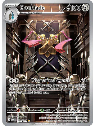 POKÉMON TCG DOUBLADE POR 103/088 ME03 PERFECT ORDER ILLUSTRATION RARE INGLÉS