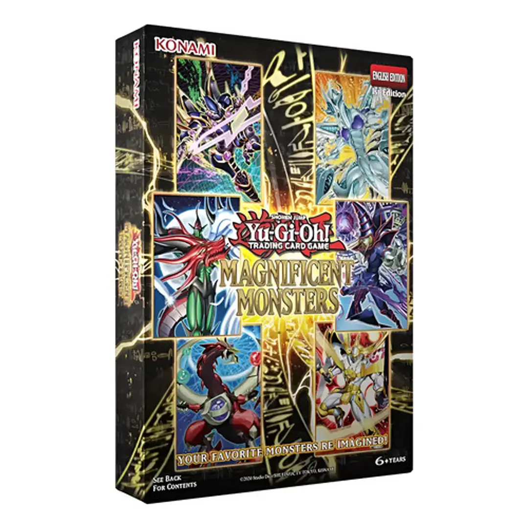 YUGIOH! TCG MAGNIFICENT MONSTERS BOX INGLÉS 4