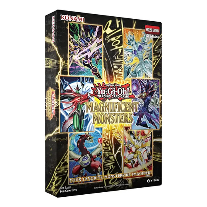 YUGIOH! TCG MAGNIFICENT MONSTERS BOX INGLÉS 4