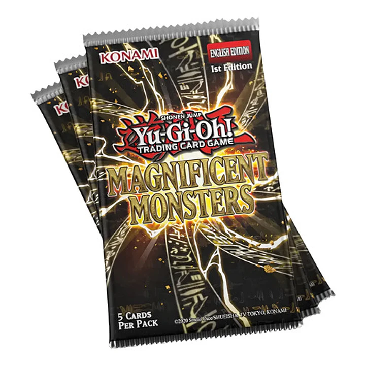 YUGIOH! TCG MAGNIFICENT MONSTERS BOX INGLÉS 6