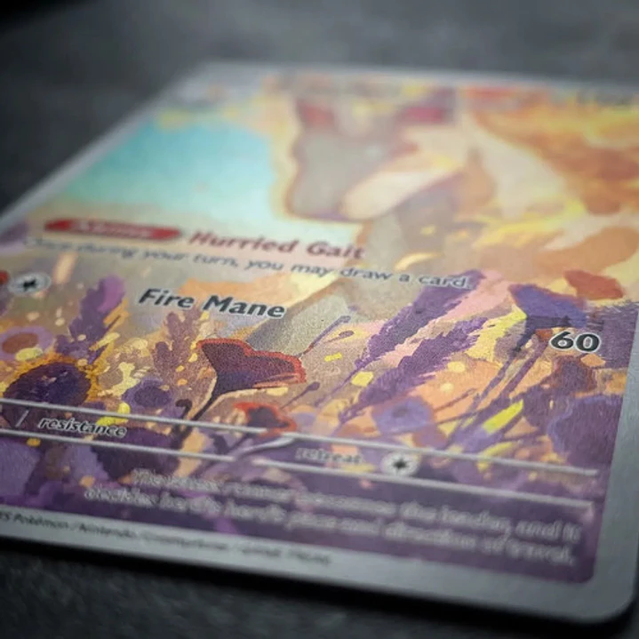 POKÉMON TCG RAPIDASH DRI 189/182 SV10 DESTINED RIVALS ILLUSTRATION RARE INGLÉS 4