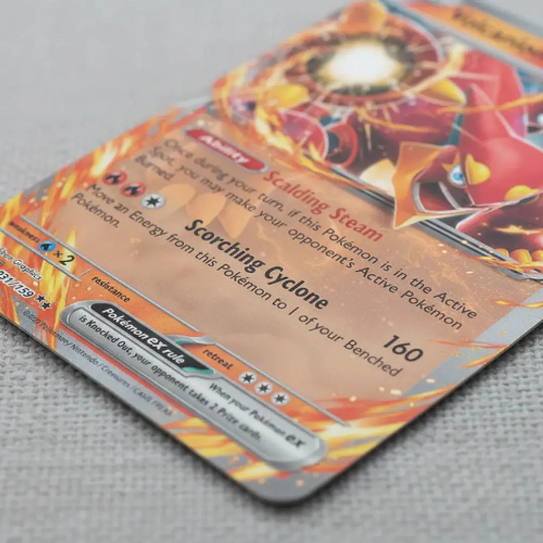 POKÉMON TCG VOLCANION EX JTG 031/159 SV09 JORNEY TOGETHER DOUBLE RARE INGLÉS 4