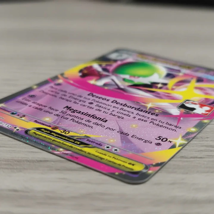 POKÉMON TCG MEGA GARDEVOIR EX MEG 060/132 ME01 LIGA SERIE 8 DOUBLE RARE ESPAÑOL 4