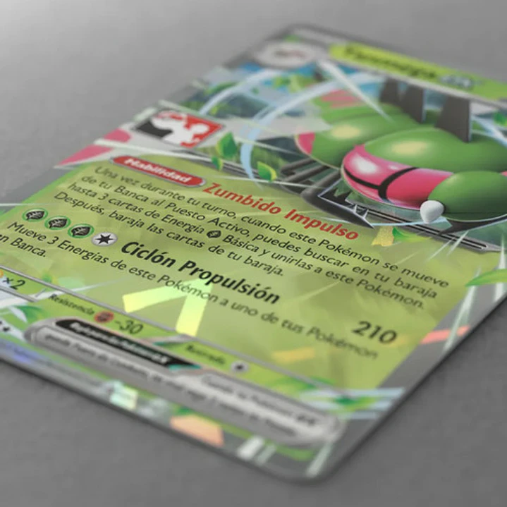 POKÉMON TCG YANMEGA EX DRI 060/132 SV10 LIGA SERIE 8 DOUBLE RARE ESPAÑOL 3
