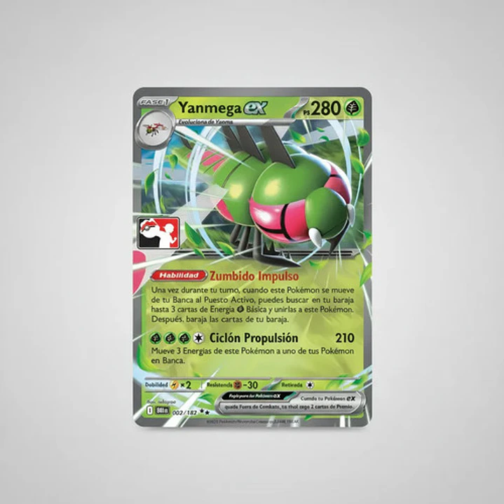 POKÉMON TCG YANMEGA EX DRI 060/132 SV10 LIGA SERIE 8 DOUBLE RARE ESPAÑOL 4