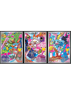 POKÉMON TCG FIRST PARTNER ILLUSTRATION COLLECTION S2 GALAR TERCIA INGLÉS