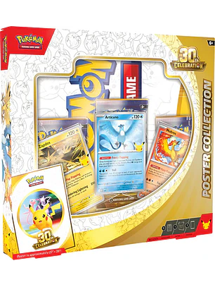 POKÉMON TCG 30TH CELEBRATION POSTER COLLECTION ESPAÑOL
