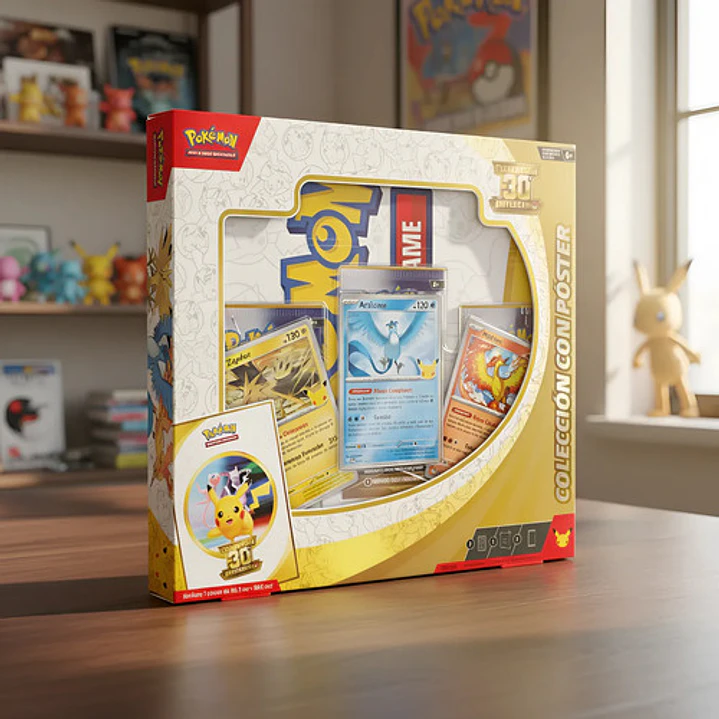 POKÉMON TCG 30TH CELEBRATION POSTER COLLECTION ESPAÑOL 5