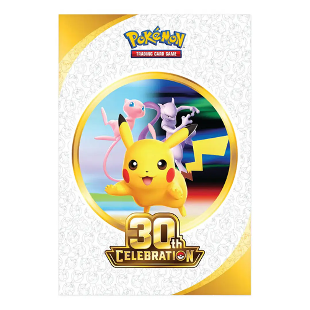 POKÉMON TCG 30TH CELEBRATION POSTER COLLECTION INGLÉS 4