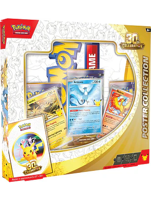 POKÉMON TCG 30TH CELEBRATION POSTER COLLECTION INGLÉS