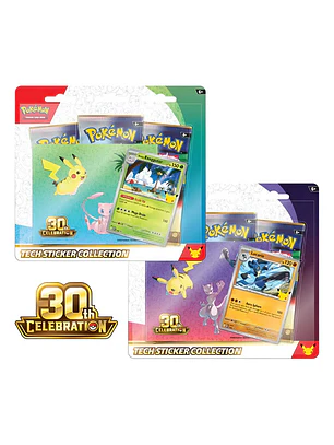 POKÉMON TCG 30TH CELEBRATION TECH STICKER COLLECTION AL AZAR INGLÉS