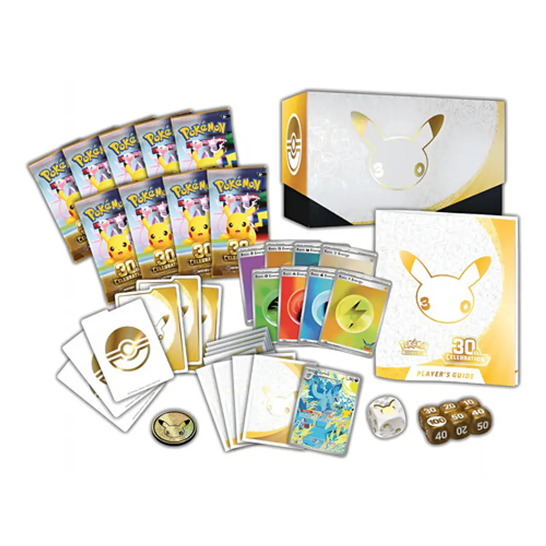 POKÉMON TCG 30TH CELEBRATION ELITE TRAINER BOX ESPAÑOL 7