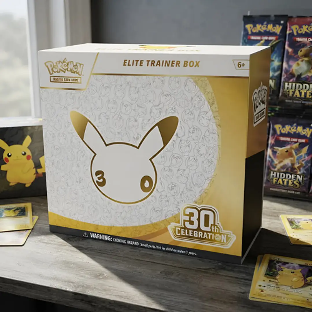POKÉMON TCG 30TH CELEBRATION ELITE TRAINER BOX INGLÉS 2
