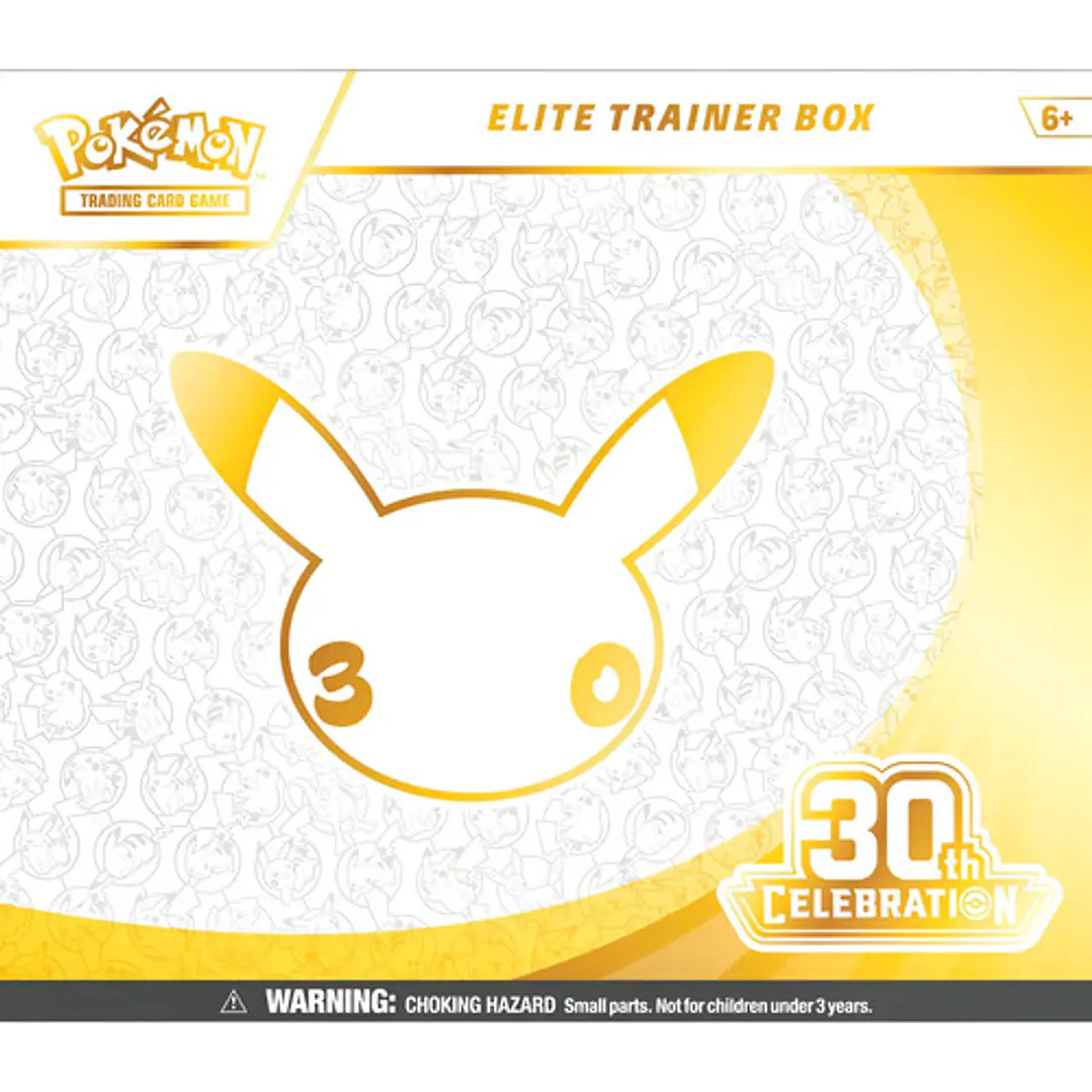 POKÉMON TCG 30TH CELEBRATION ELITE TRAINER BOX INGLÉS 4