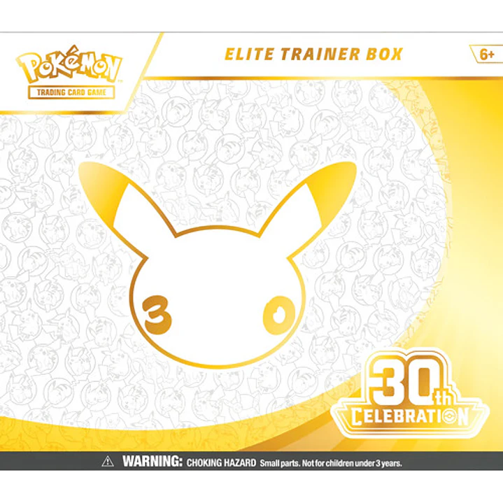 POKÉMON TCG 30TH CELEBRATION ELITE TRAINER BOX INGLÉS 4