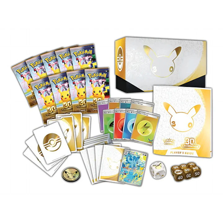 POKÉMON TCG 30TH CELEBRATION ELITE TRAINER BOX INGLÉS 7