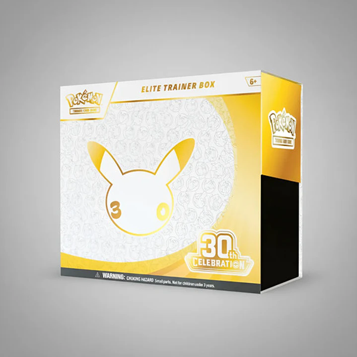 POKÉMON TCG 30TH CELEBRATION ELITE TRAINER BOX INGLÉS 11