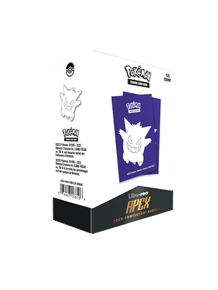 Ultra Pro ULP16610 Protector de cubierta Apex Pokemon Elite Series Gengar - 105 piezas
