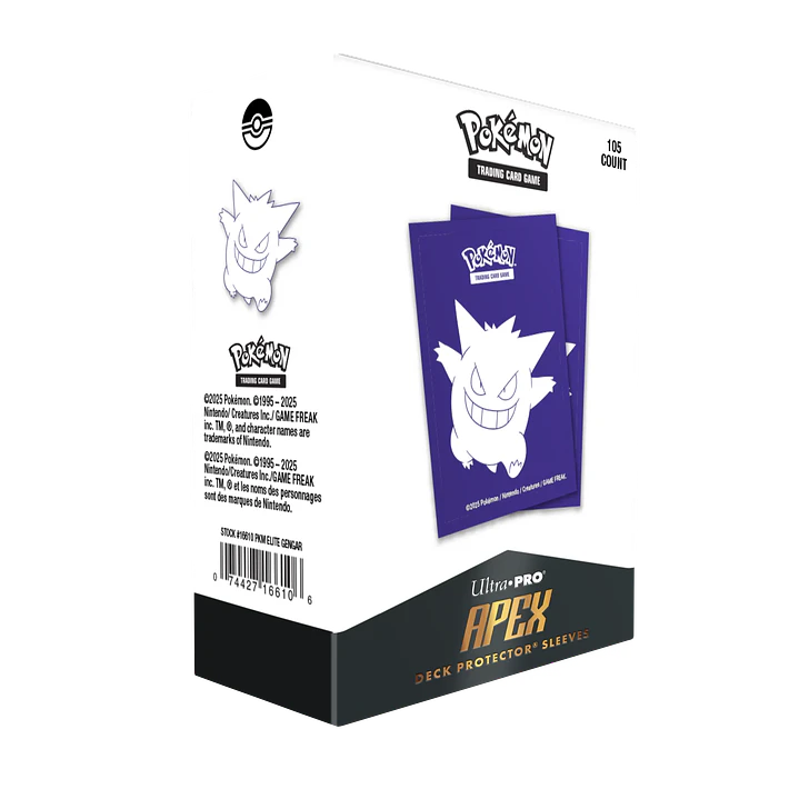 Ultra Pro ULP16610 Protector de cubierta Apex Pokemon Elite Series Gengar - 105 piezas 1