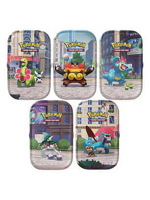 POKÉMON TCG LUMINOSE CITY MINI TIN MEG 1 AL AZAR INGLÉS