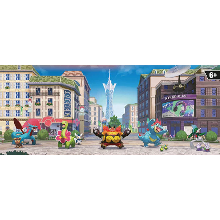 POKÉMON TCG LUMINOSE CITY MINI TIN MEG 1 AL AZAR INGLÉS 2