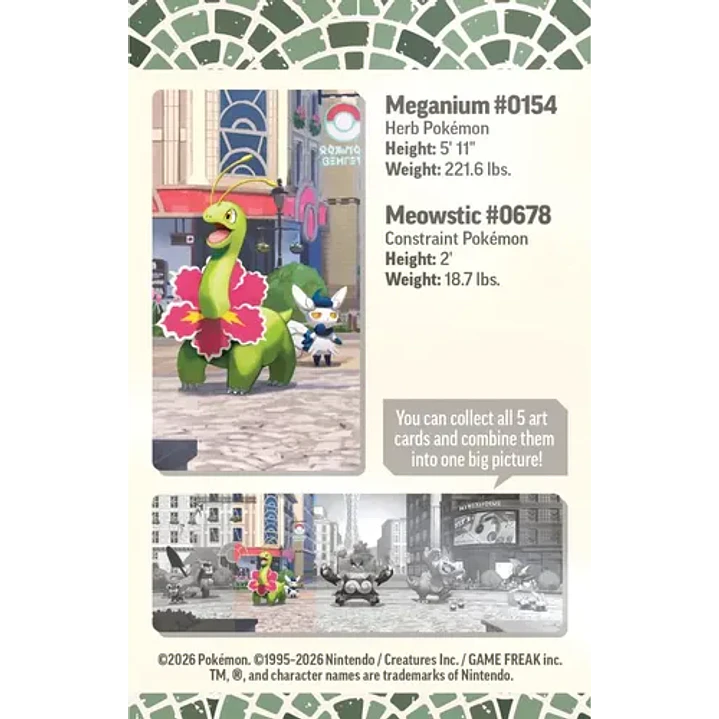 POKÉMON TCG LUMINOSE CITY MINI TIN MEG 1 AL AZAR INGLÉS 8