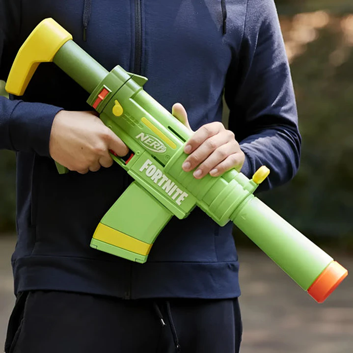 NERF FORNITE SMG ZESTY LANZADOR DE DARDOS HASBRO 5