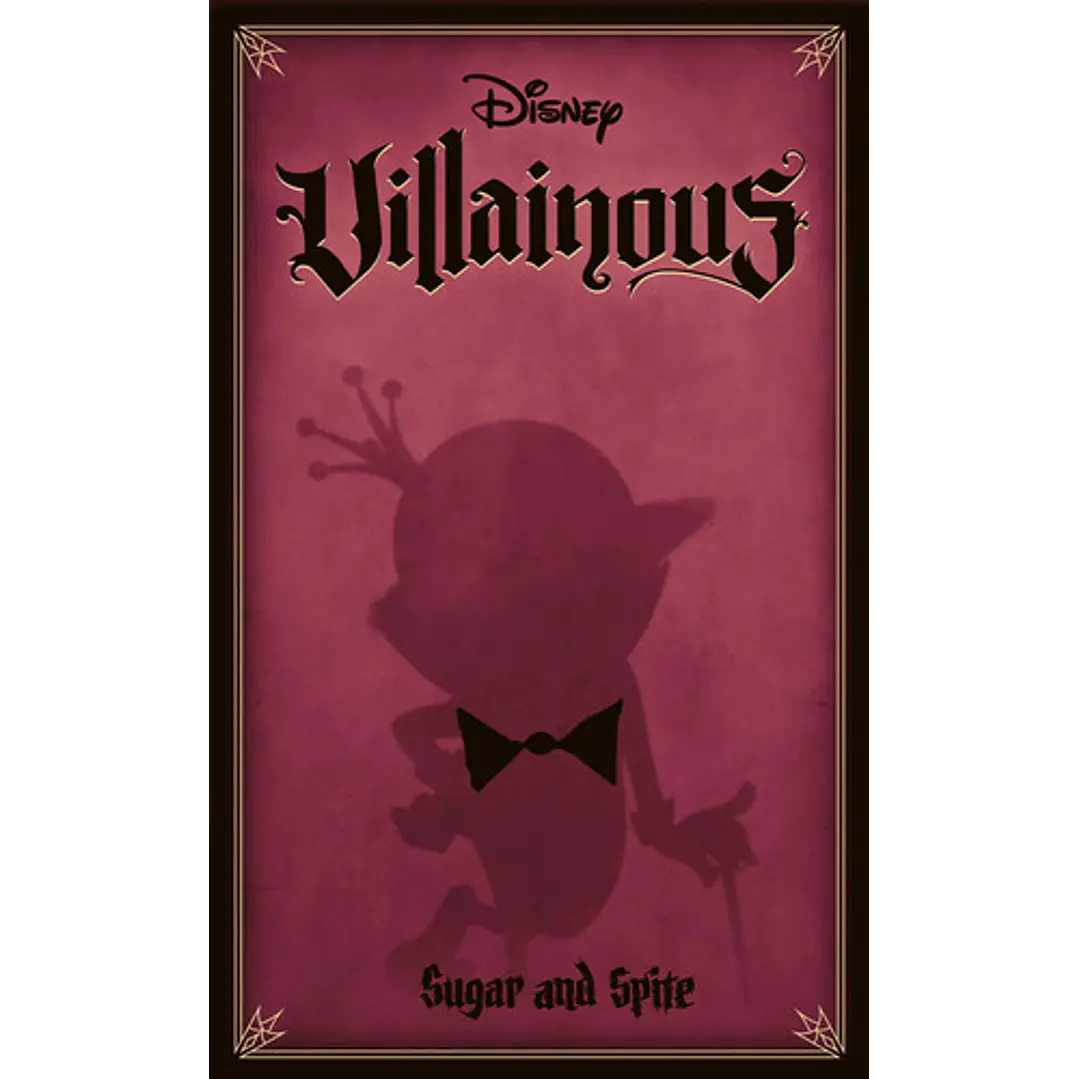 DISNEY VILLAINOUS ESPAÑOL SUGAR AND SPITE JUEGO DE MESA 1