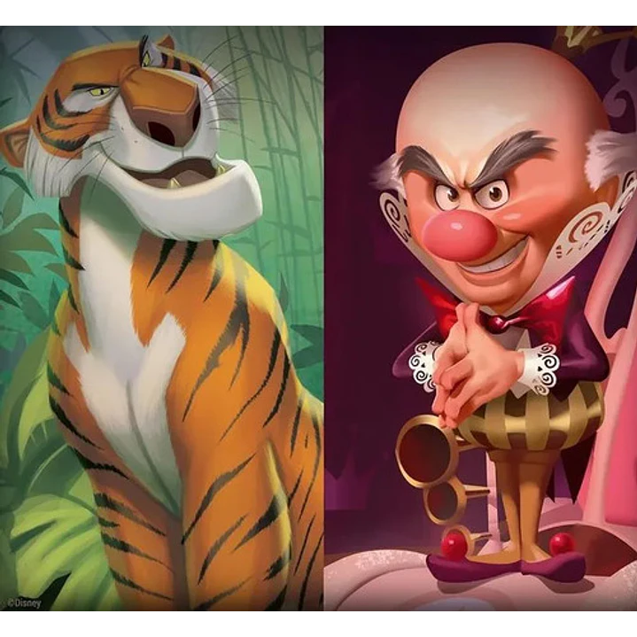 DISNEY VILLAINOUS ESPAÑOL SUGAR AND SPITE JUEGO DE MESA 5