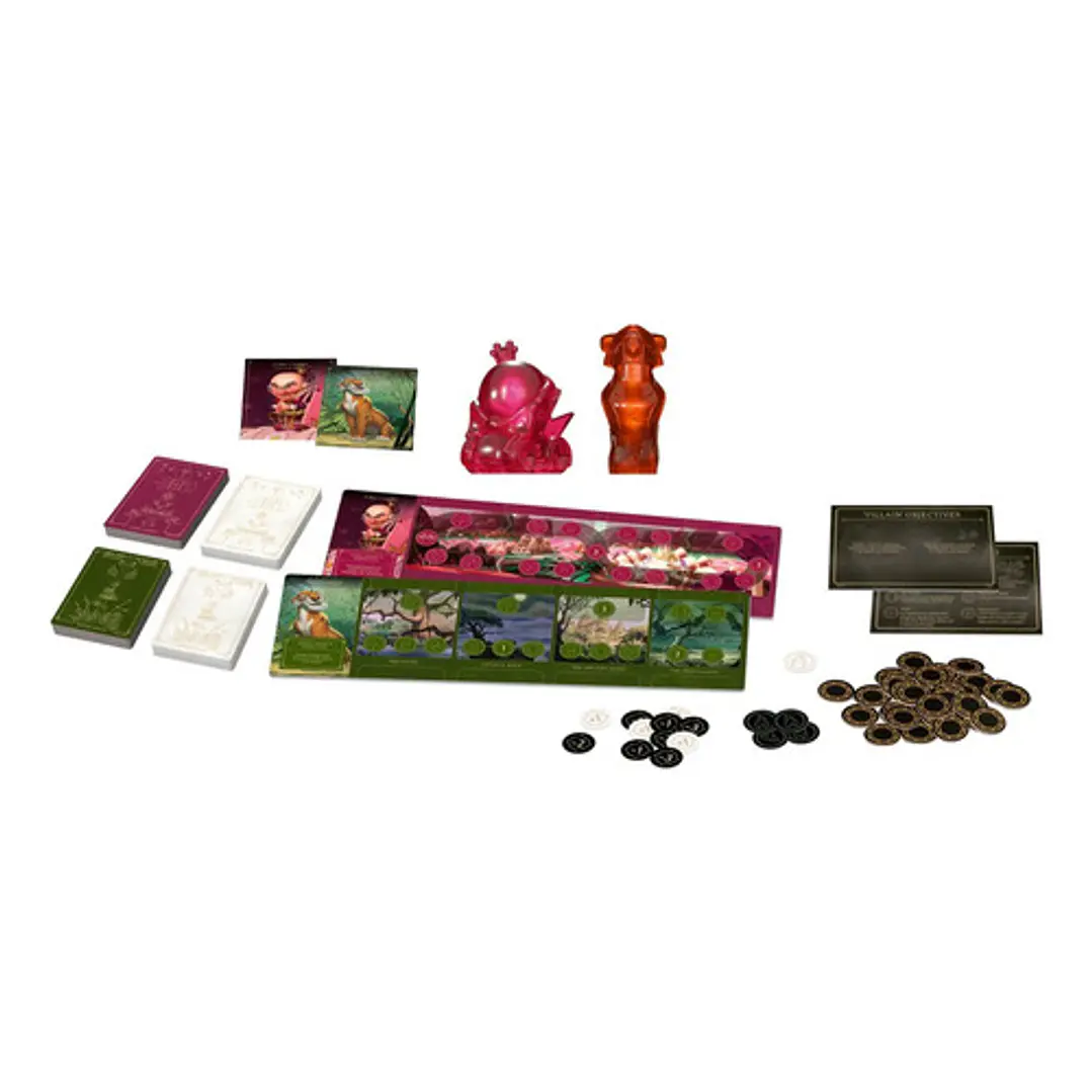 DISNEY VILLAINOUS ESPAÑOL SUGAR AND SPITE JUEGO DE MESA 7