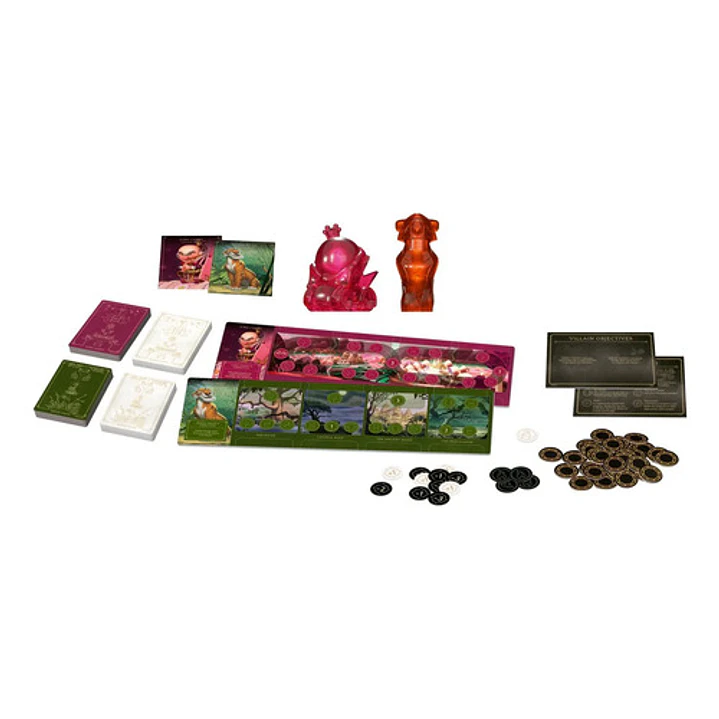 DISNEY VILLAINOUS ESPAÑOL SUGAR AND SPITE JUEGO DE MESA 7
