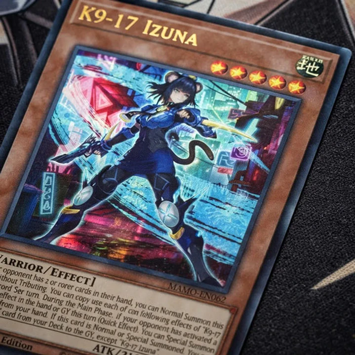 K9-17 Izuna Ultra Rara Mamo-en062 Yugioh! Tcg 1