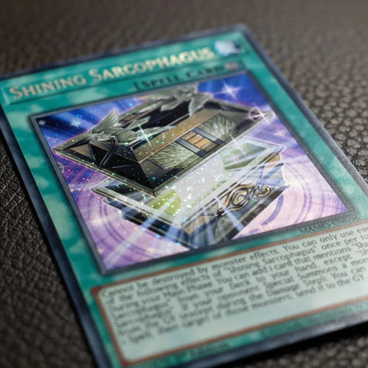 Shining Sarcophagus Ultra Rara Mamo-en096 Yugioh! Tcg 4