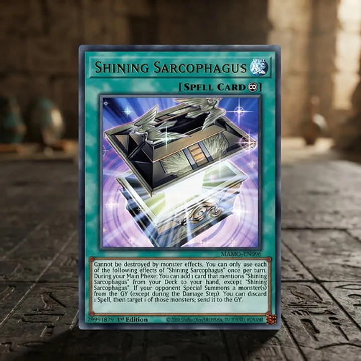 Shining Sarcophagus Ultra Rara Mamo-en096 Yugioh! Tcg 5