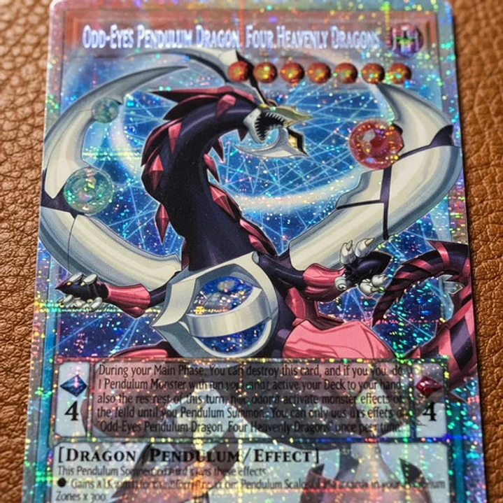 Odd-eyes Pendulum Dragon, Four Heavenly Dragons Yugioh! Tcg 5