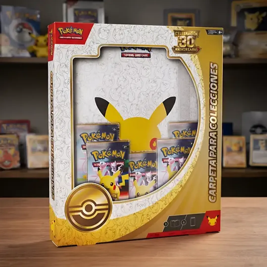 POKÉMON TCG 30TH CELEBRATION BINDER COLLECTION ESPAÑOL 2