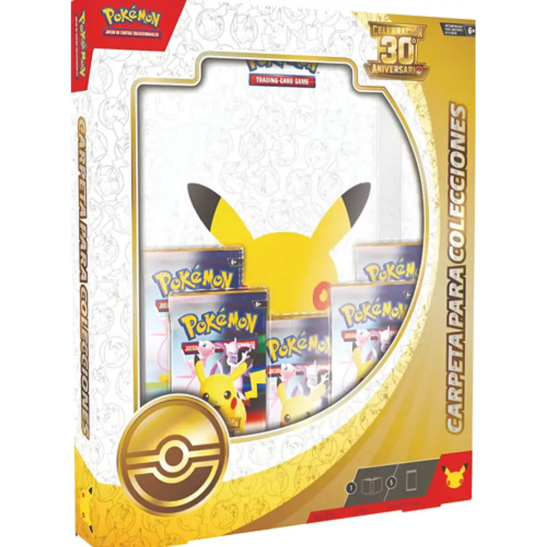 POKÉMON TCG 30TH CELEBRATION BINDER COLLECTION ESPAÑOL 1