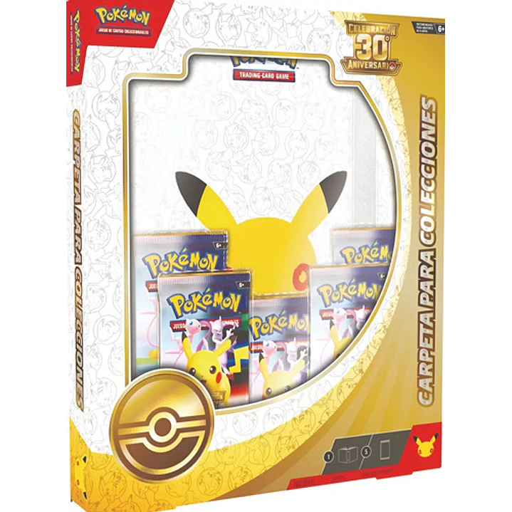 POKÉMON TCG 30TH CELEBRATION BINDER COLLECTION ESPAÑOL 1